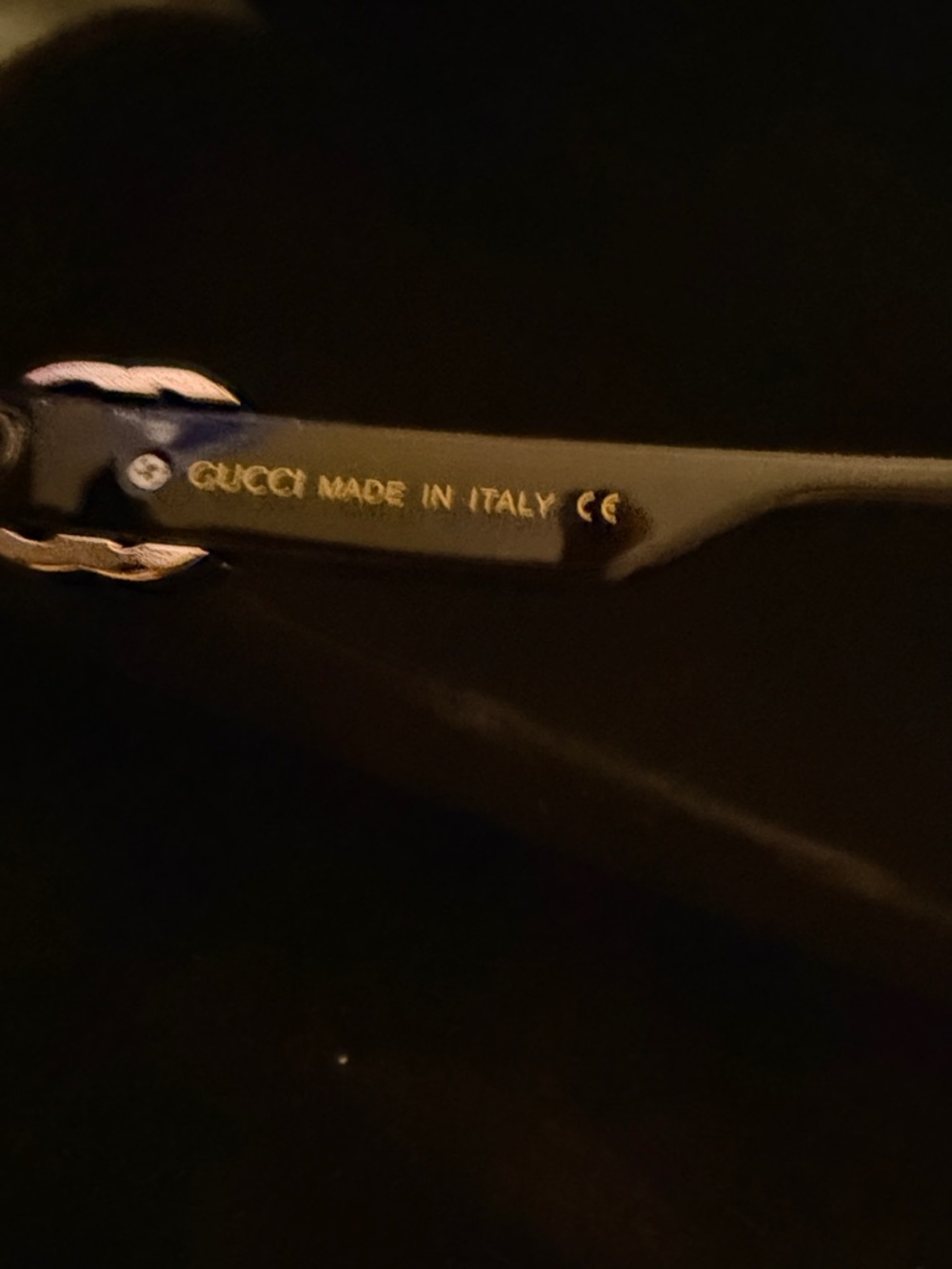 Gucci Rimless Shield Sunglasses in Smoke Black - Picture 5 of 9